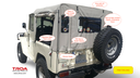 FJ40 soft top Beige and Roll-up.webp