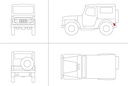Corner Channel Daihatsu Taft F20 Series L&R S&H