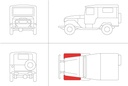 Front Fender FJ40 - FJ46 L&R S&H