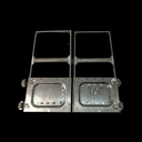 [T4046 AMBU SOFT] Puertas traseras FJ40 - FJ46 (Completas para carpado)